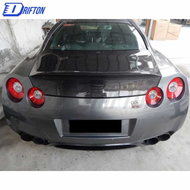 DoLuck Style Forged Carbon Fiber Trunk For Nissan R35 GTR 2008-2023