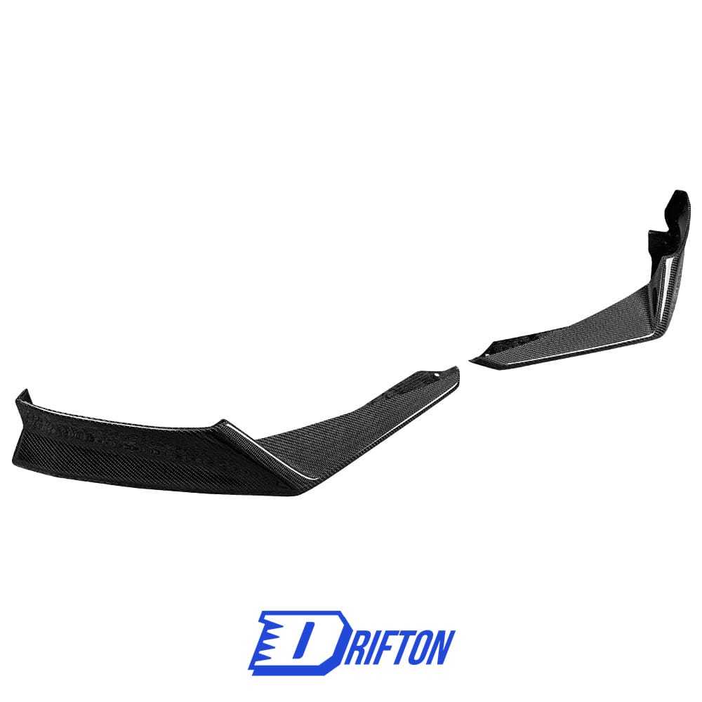 Kansai Style Carbon Fiber Front Bumper Splitter For Nissan R35 GTR 2017-2023