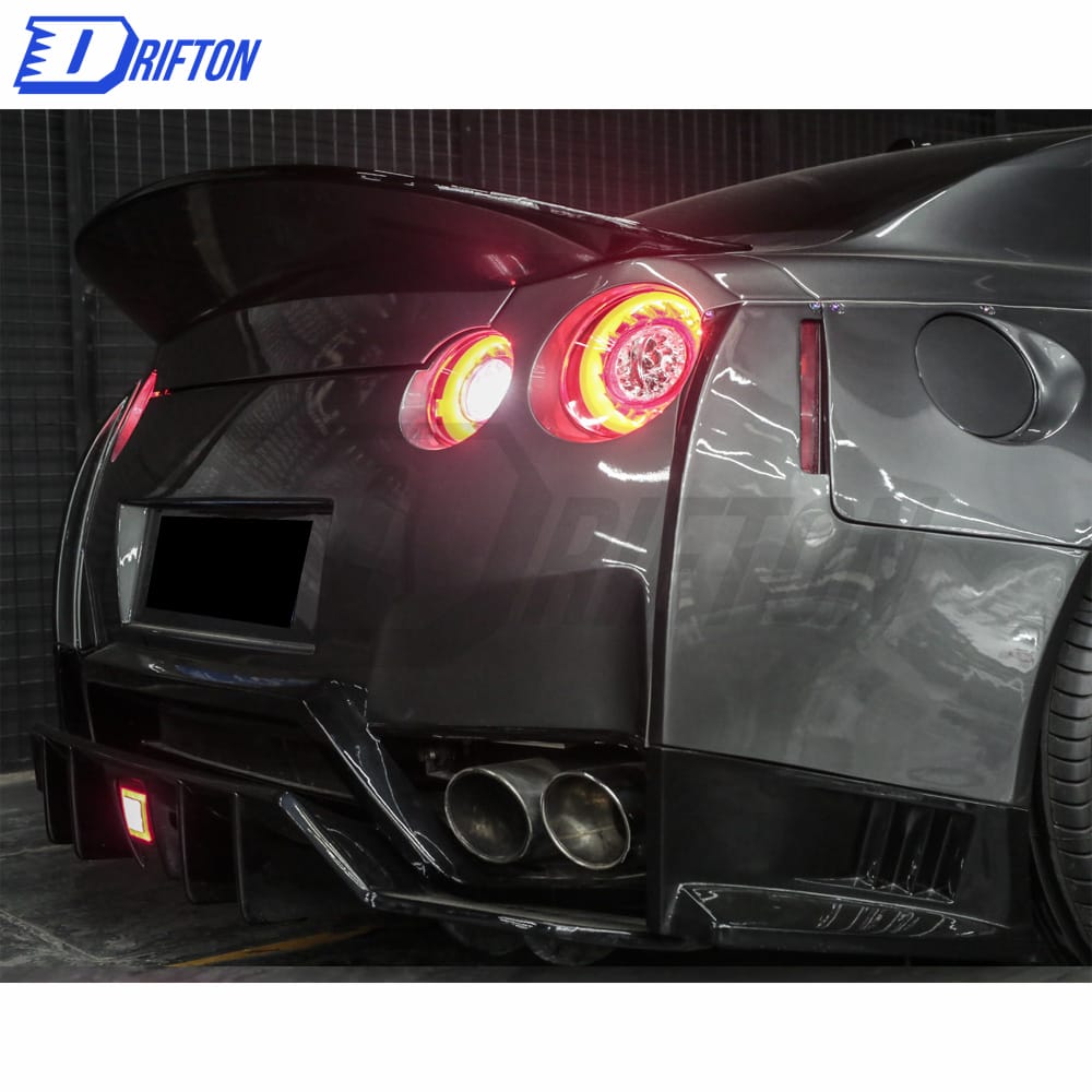 Aimgain Style Carbon Fiber Rear Spoiler For Nissan R35 GTR 2008-2019
