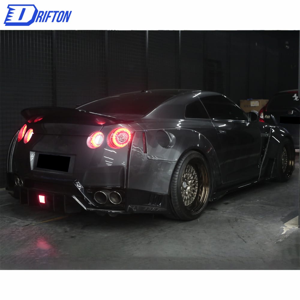 Aimgain Style Carbon Fiber Rear Spoiler For Nissan R35 GTR 2008-2019