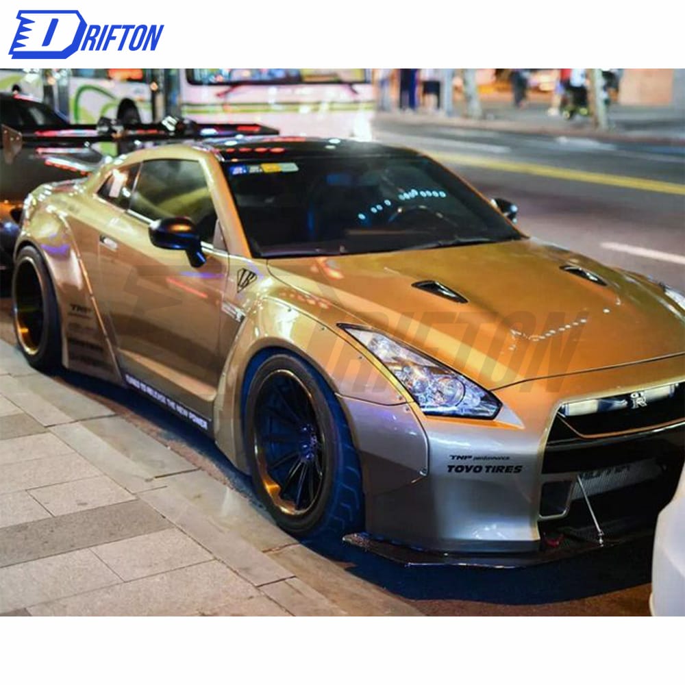 LB Style Carbon Fiber Rear Spoiler For Nissan R35 GTR 2008-2019