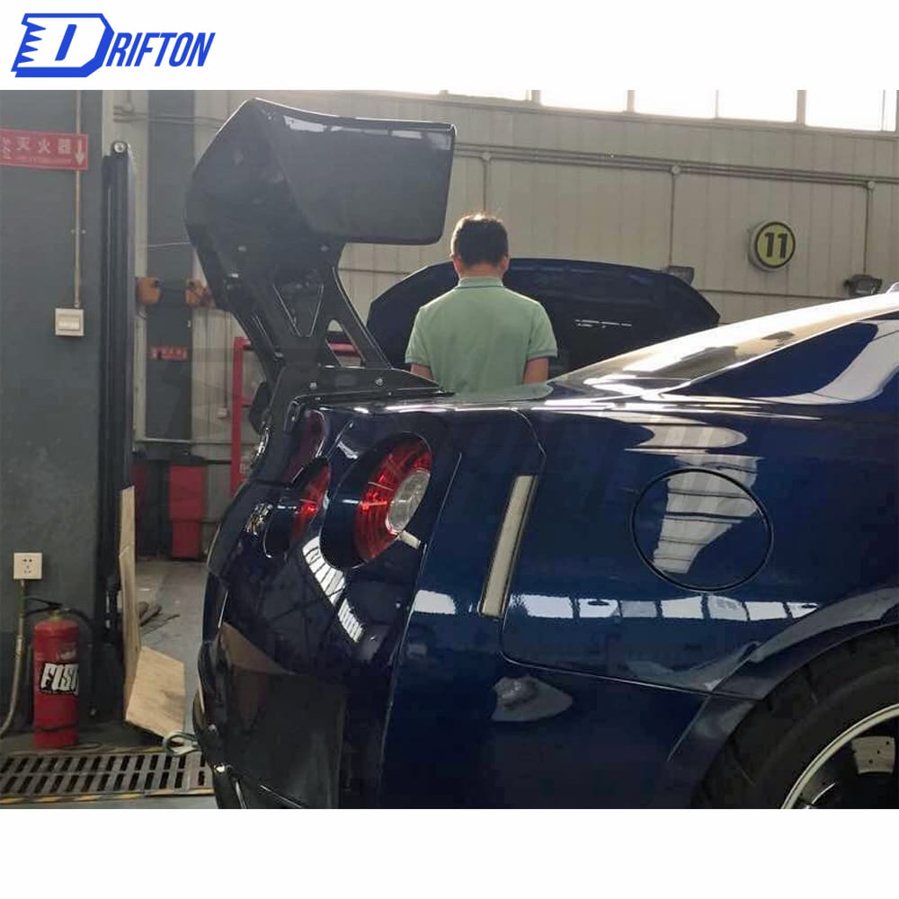Varis Euro Edition Style Carbon Fiber GT Spoiler For Nissan R35 GTR 2008-2019