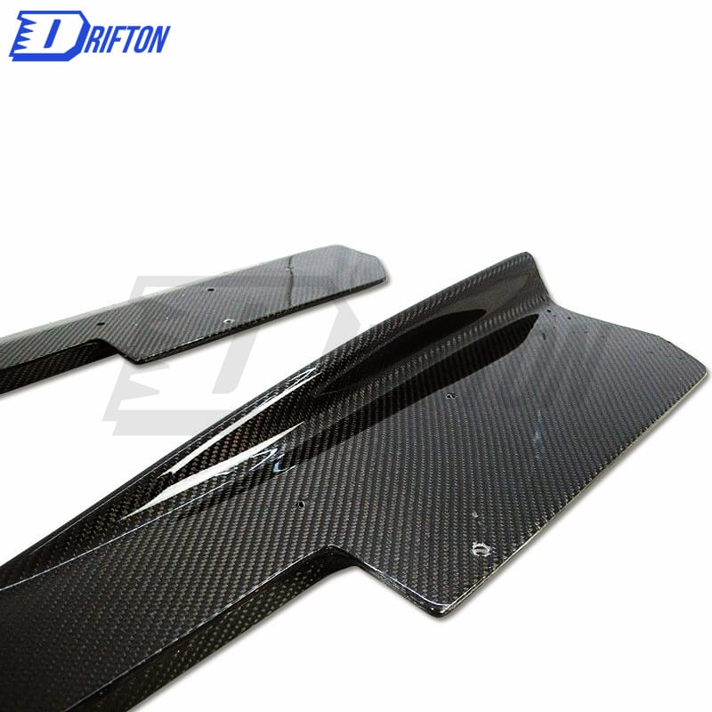 Varis Style Carbon Fiber Side Skirt Underboard For Nissan R35 GTR 2008-2016