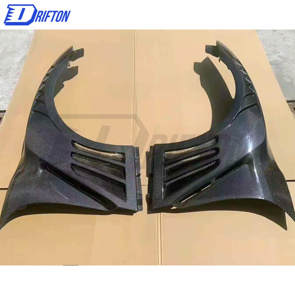Vent Style Half Carbon Fiber Fender For Nissan R35 GTR 2008-2019