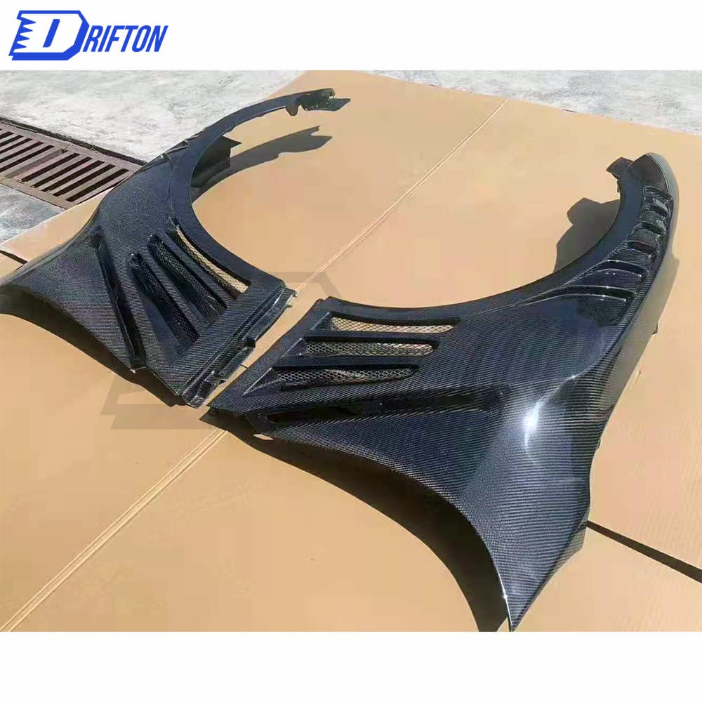 Vent Style Half Carbon Fiber Fender For Nissan R35 GTR 2008-2019