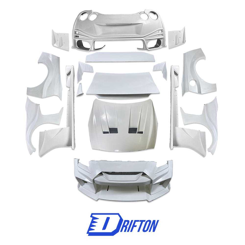 LB Performance V3 Style Glass Fiber Wide Body Kit For Nissan R35 GTR 2008-2019