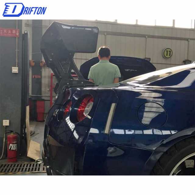 Varis Euro Edition Style Carbon Fiber GT Spoiler For Nissan R35 GTR 2008-2026