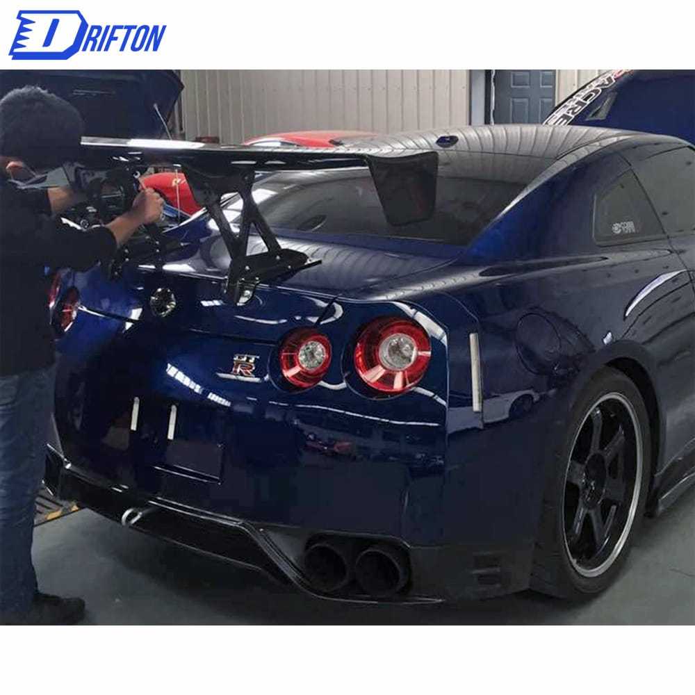 Varis Euro Edition Style Carbon Fiber GT Spoiler For Nissan R35 GTR 2008-2026