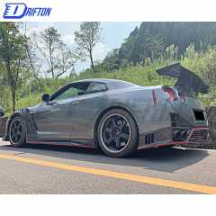 Vent Style Half Carbon Fiber Fender For Nissan R35 GTR 2008-2019