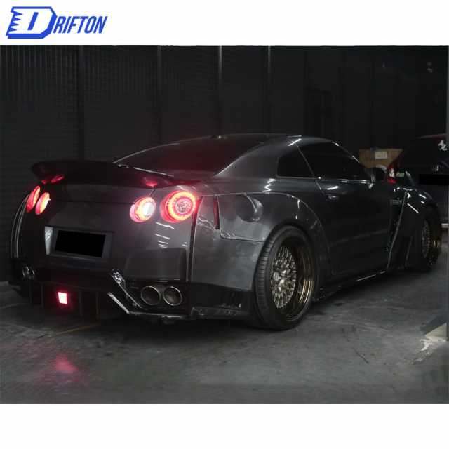 Aimgain Style Carbon Fiber Rear Spoiler For Nissan R35 GTR 2008-2019