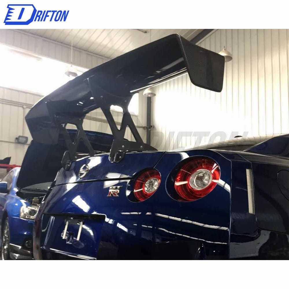 Varis Euro Edition Style Carbon Fiber GT Spoiler For Nissan R35 GTR 2008-2026