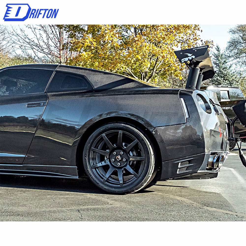 Dry Carbon Fiber Rear Fender For Nissan R35 GTR 2008-2019