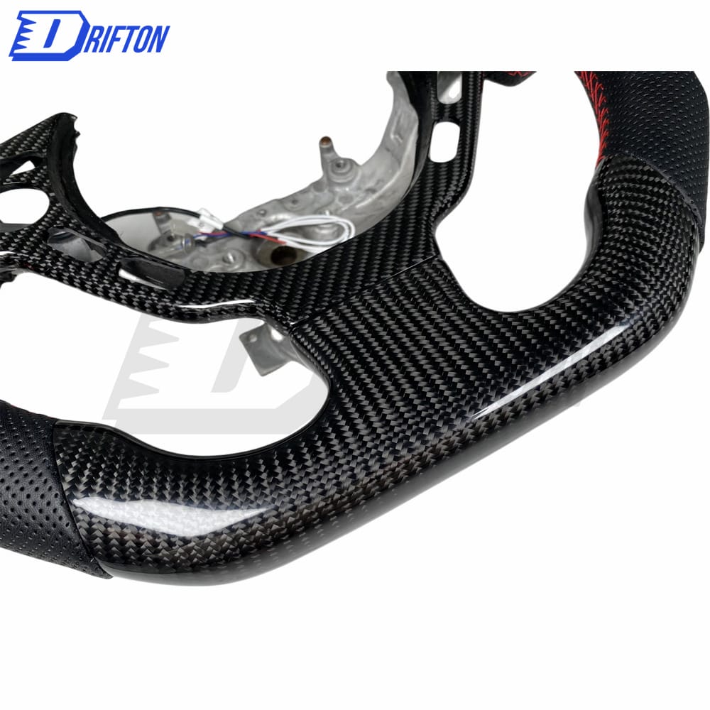 Dry Carbon Fiber Steering Wheel Cover For Nissan R35 GTR 2008-2016