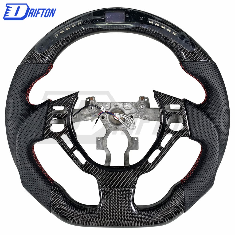 Dry Carbon Fiber Steering Wheel Cover For Nissan R35 GTR 2008-2016
