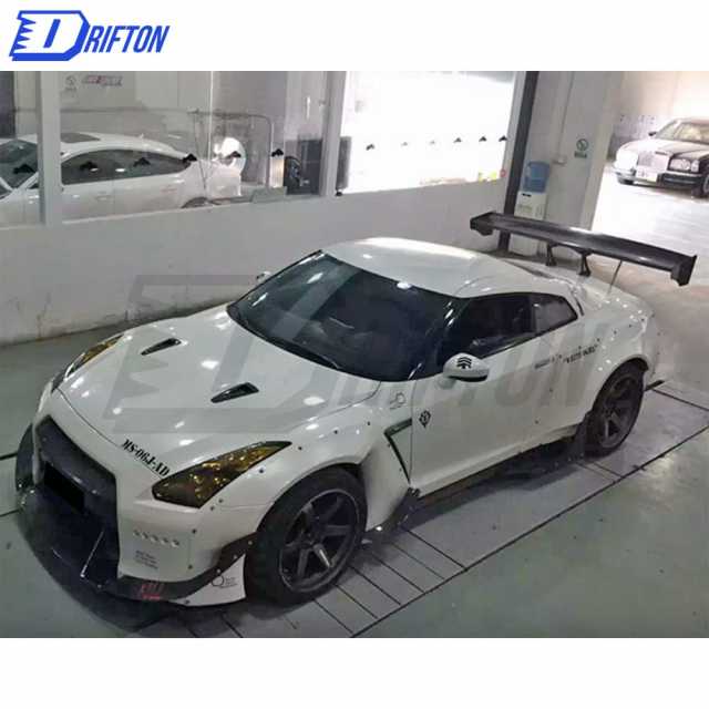 Rocket Bunni Carbon Fiber GT Rear Spoiler For Nissan R35 GTR 2008-2019