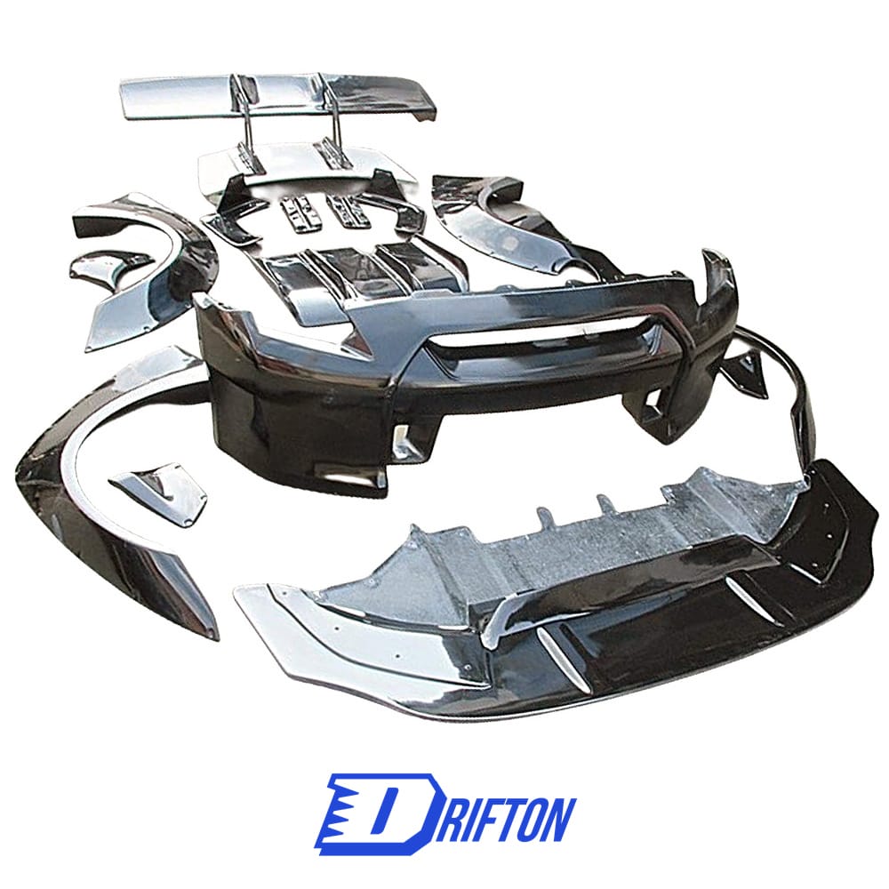 LB Performance Style Half Carbon Fiber Body Kit For Nissan R35 GTR 2008-2016