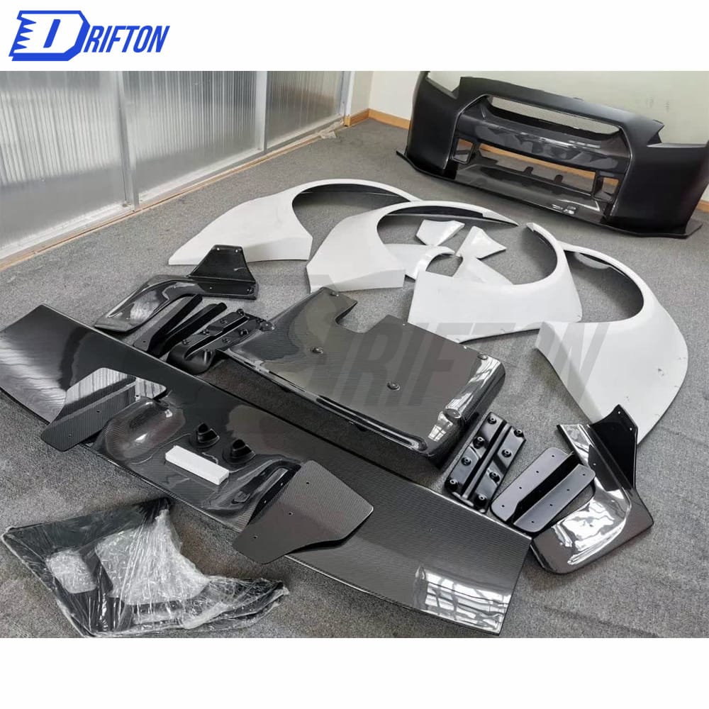 LB Performance Style Half Carbon Fiber Body Kit For Nissan R35 GTR 2008-2016