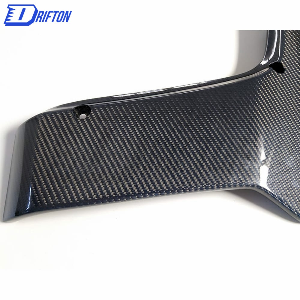 MY17 Varis Style Carbon Fiber Rear Splitter Spats Air Shroud For Nissan R35 GTR 2017-2019