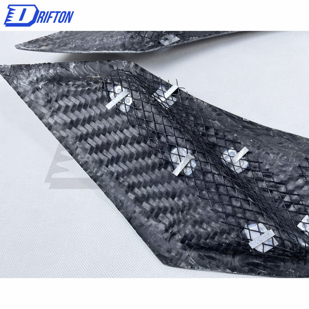 Oking Style Carbon Fiber Front Fender Vent Duct For Nissan R35 GTR 2008-2019