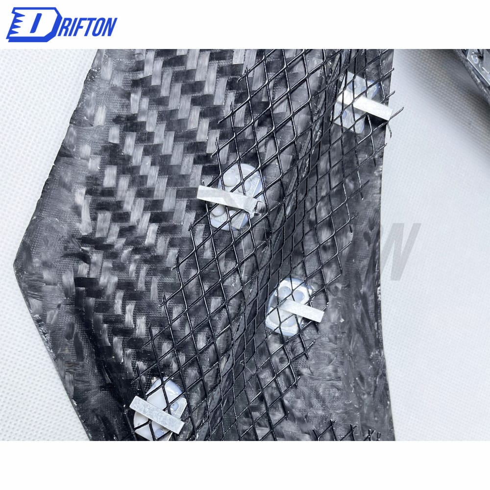 Oking Style Carbon Fiber Front Fender Vent Duct For Nissan R35 GTR 2008-2019