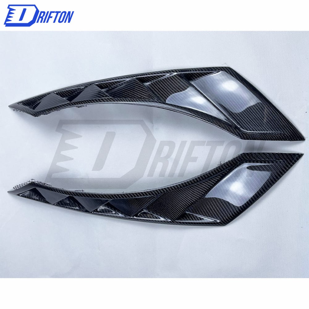 Oking Style Carbon Fiber Front Fender Vent Duct For Nissan R35 GTR 2008-2019