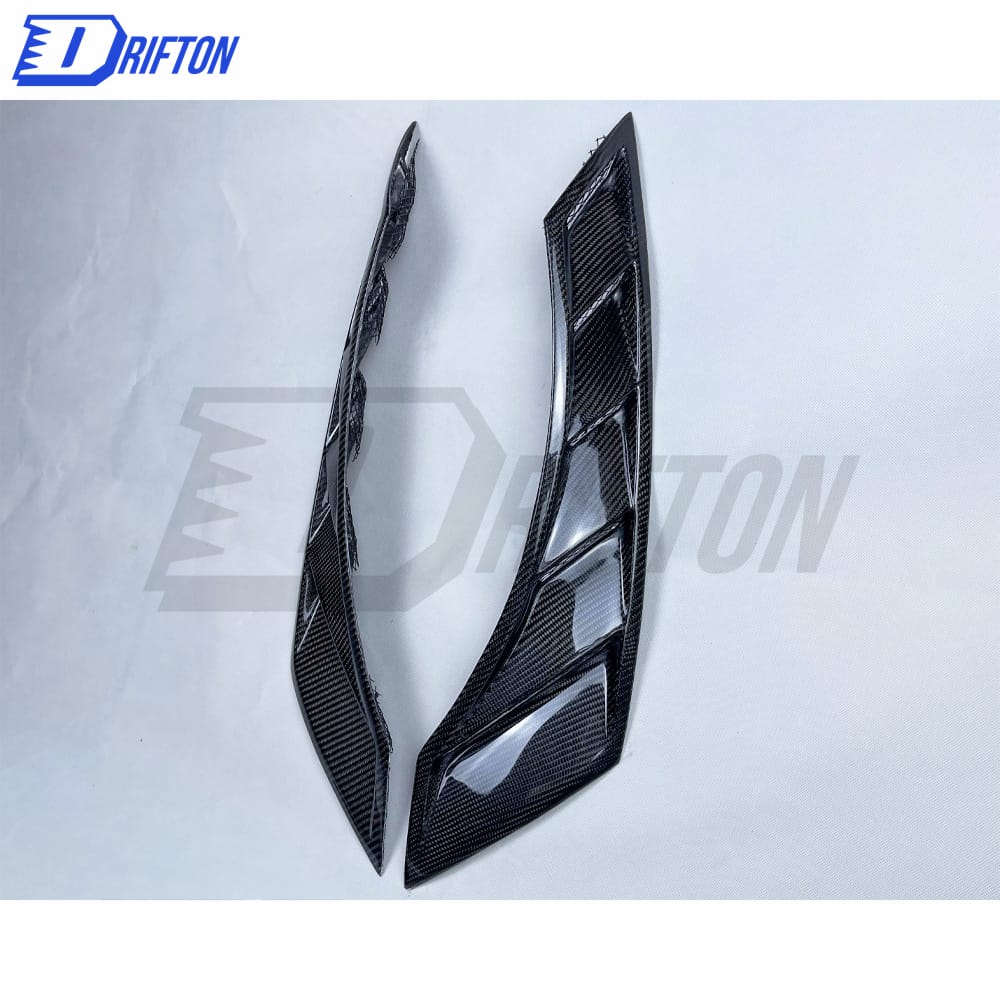 Oking Style Carbon Fiber Front Fender Vent Duct For Nissan R35 GTR 2008-2019