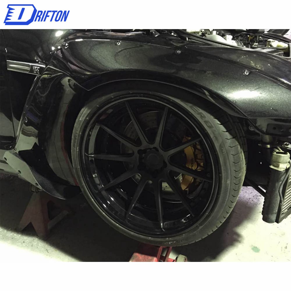 Rocket Bunny Style Half Carbon Fiber Wide Body Kit For Nissan R35 GTR 2008-2016