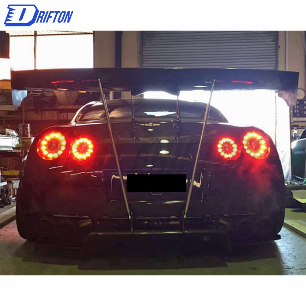 Rocket Bunny Style Half Carbon Fiber Wide Body Kit For Nissan R35 GTR 2008-2016