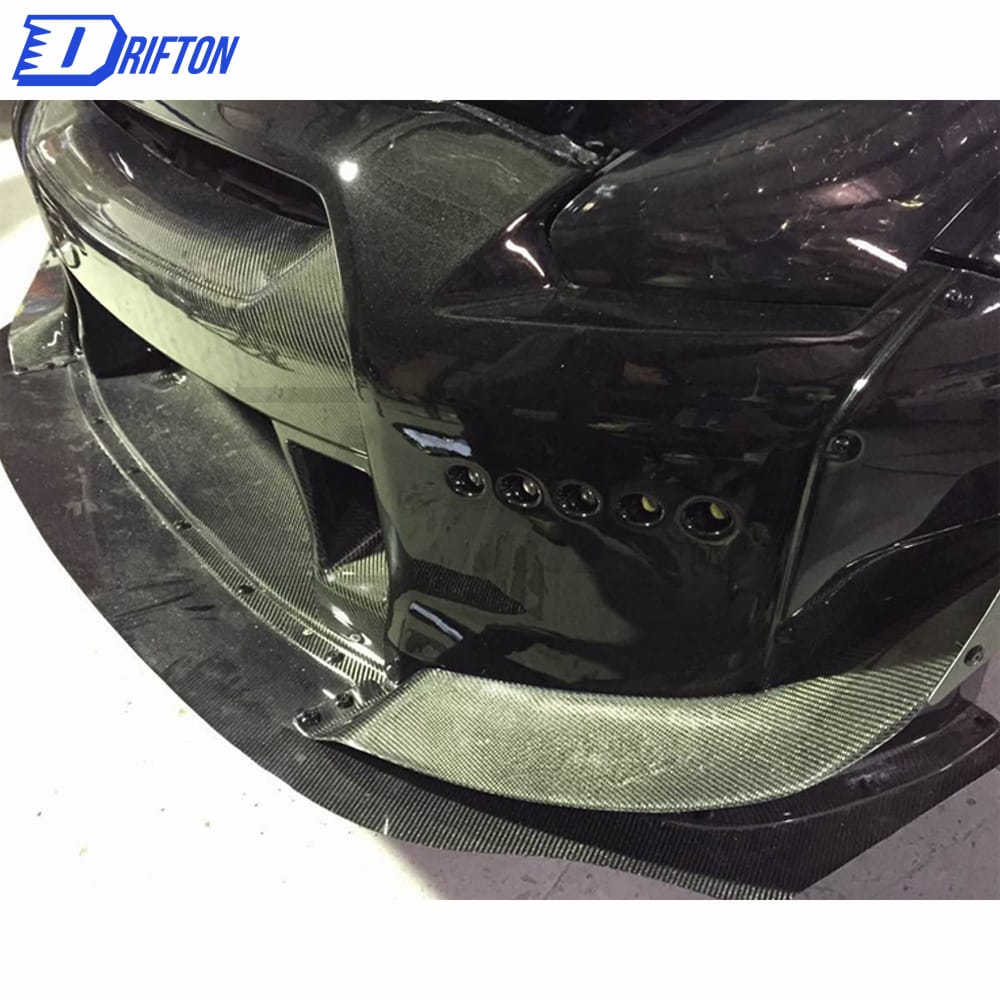 Rocket Bunny Style Half Carbon Fiber Wide Body Kit For Nissan R35 GTR 2008-2016