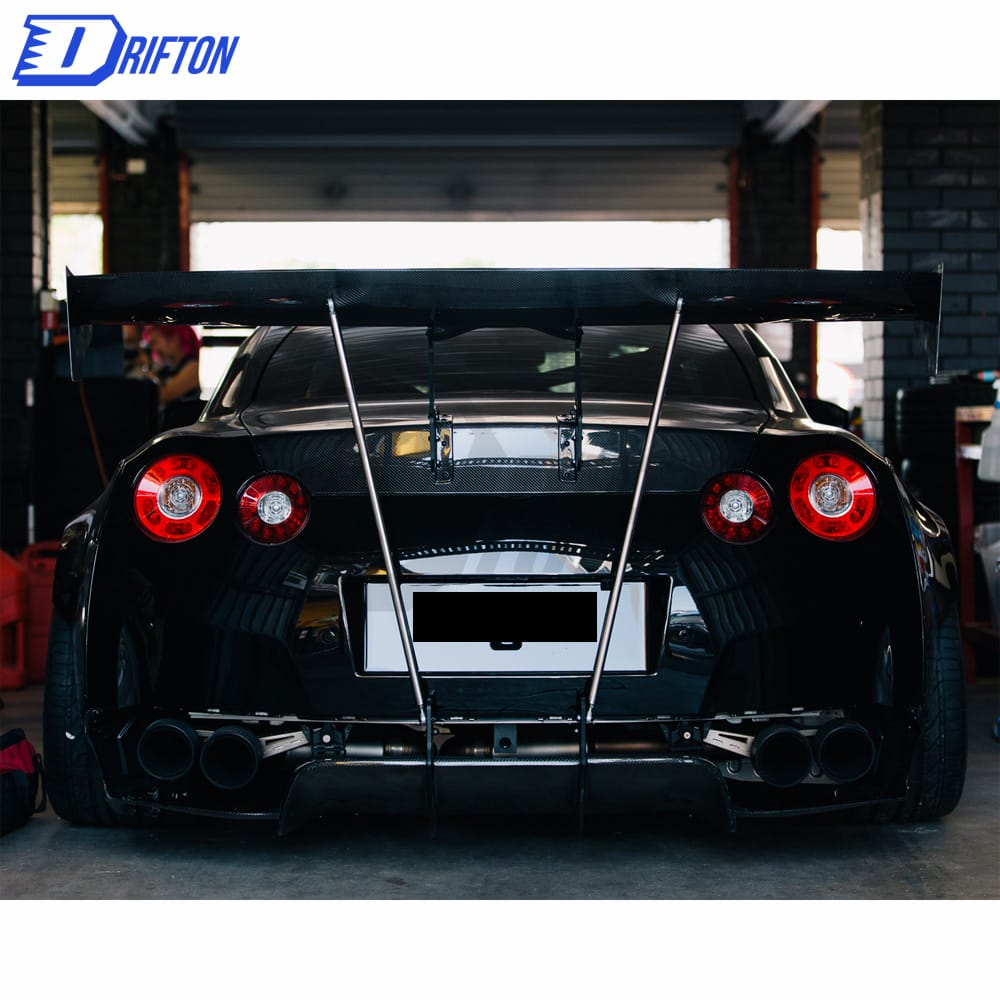 Rocket Bunny Style Half Carbon Fiber Wide Body Kit For Nissan R35 GTR 2008-2016