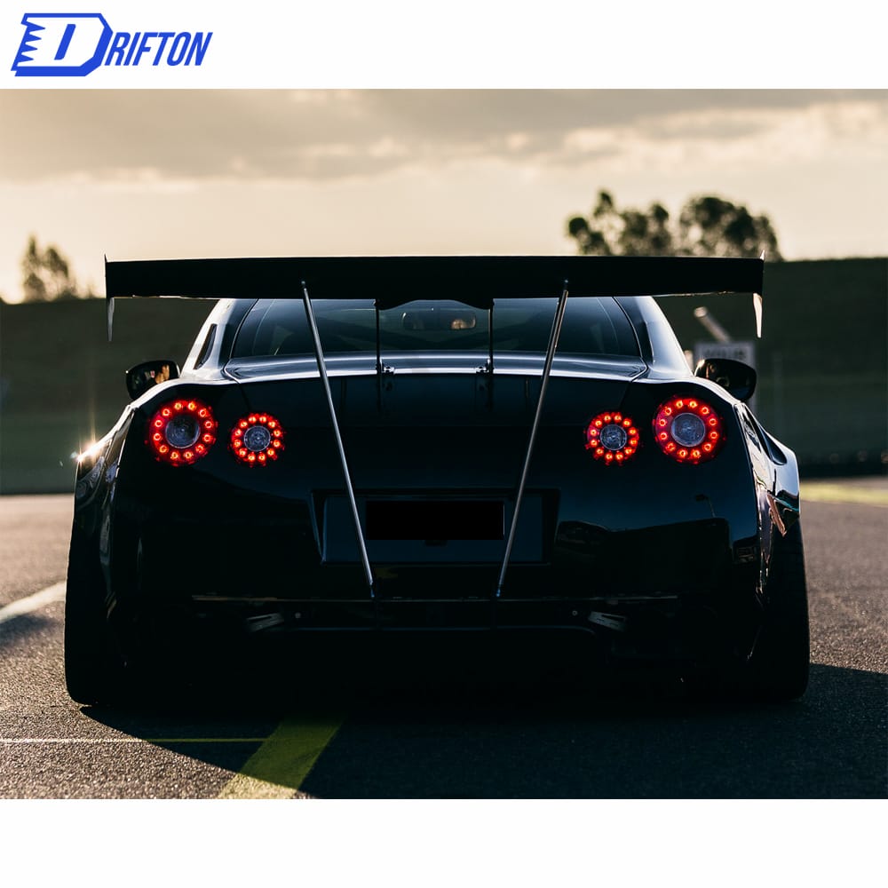 Rocket Bunny Style Half Carbon Fiber Wide Body Kit For Nissan R35 GTR 2008-2016