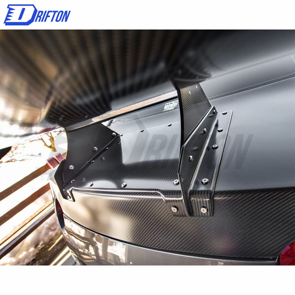 Varis Kamikaze Style Carbon Fiber Racing Swan GT Wing For Nissan R35 GTR 2008-2019