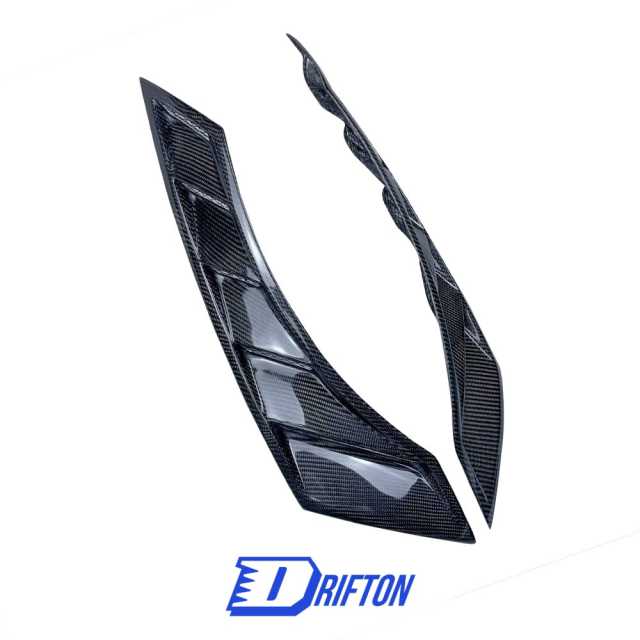 Oking Style Carbon Fiber Front Fender Vent Duct For Nissan R35 GTR 2008-2019