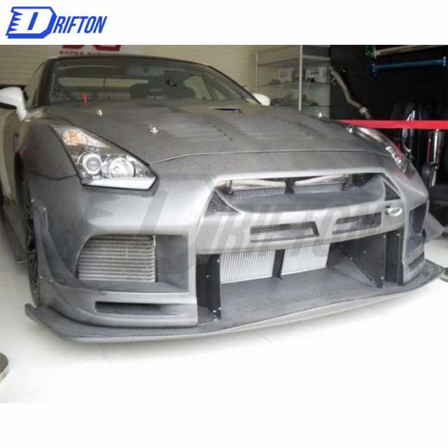 Top Racing Style Glass Fiber Front Bumper For Nissan R35 GTR 2017-2019