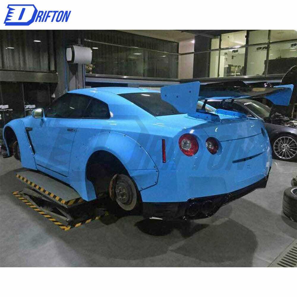 LB Performance Style Half Carbon Fiber Body Kit For Nissan R35 GTR 2008-2016