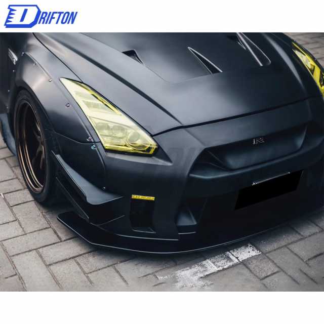 LB Performance V2 Style Glass Fiber Hood For Nissan GTR 2008-2016