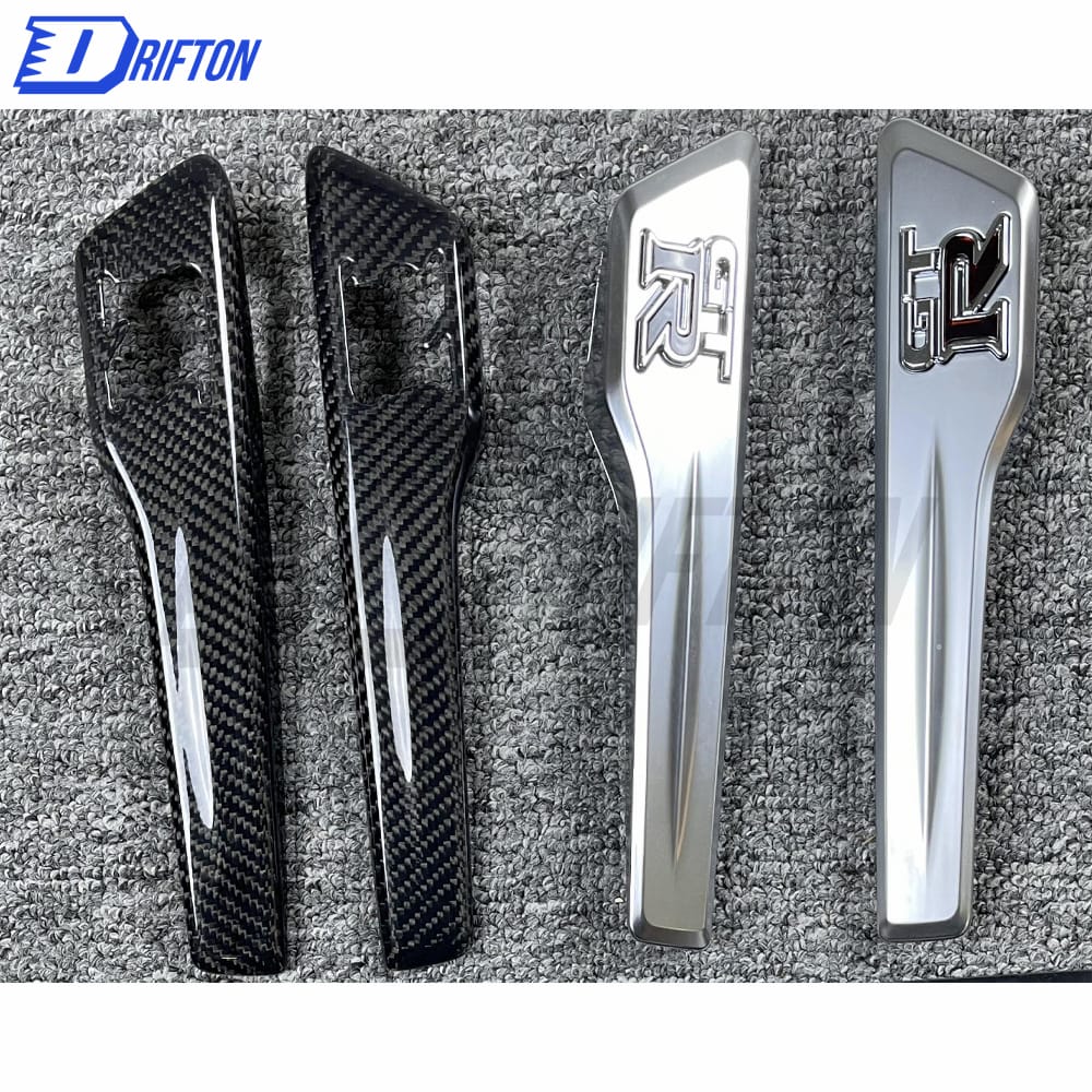 MY17 Style ABS Fender Emblem & Dry Carbon Fiber Emblem Cover For Nissan R35 GTR 2008-2019
