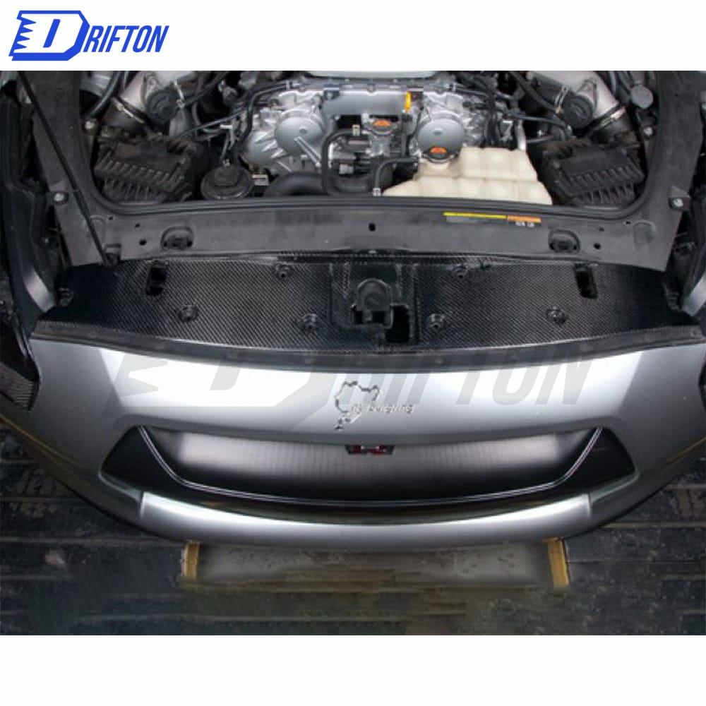 OEM Style Carbon Fiber Cooling Slam Panel Plate For Nissan R35 GTR 2008-2016