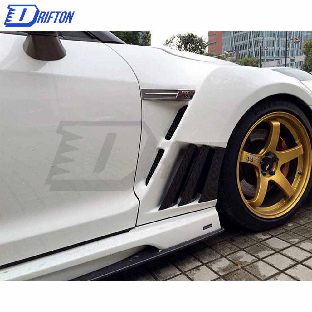 Varis MY14 Style Half Carbon Fiber Side Skirt For Nissan R35 GTR 2008-2019