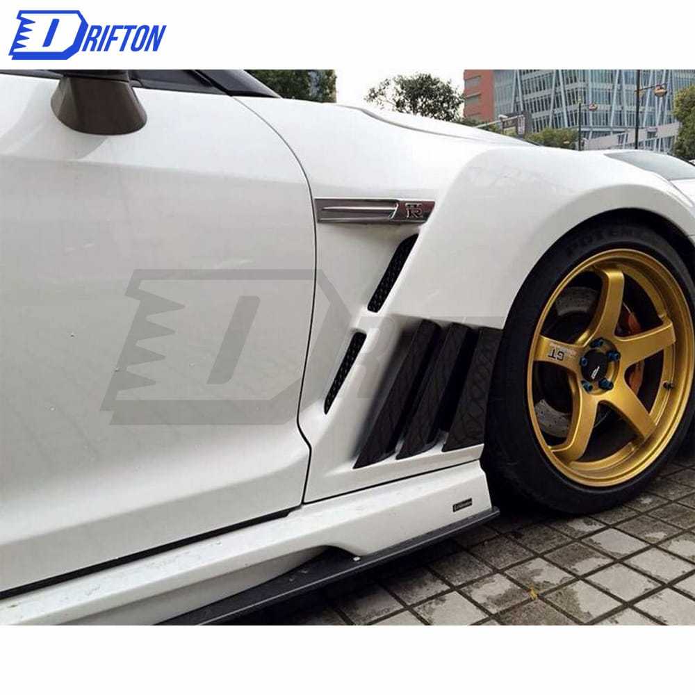 Varis MY14 Style Half Carbon Fiber Side Skirt For Nissan R35 GTR 2008-2019