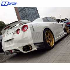 Varis MY14 Style Half Carbon Fiber Side Skirt For Nissan R35 GTR 2008-2019