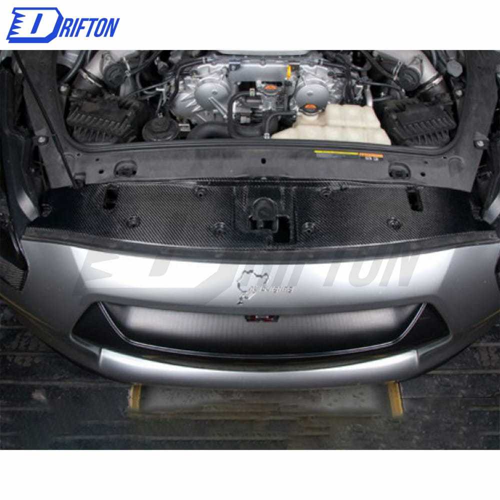 OEM Style Carbon Fiber Cooling Slam Panel Plate For Nissan R35 GTR 2008-2016