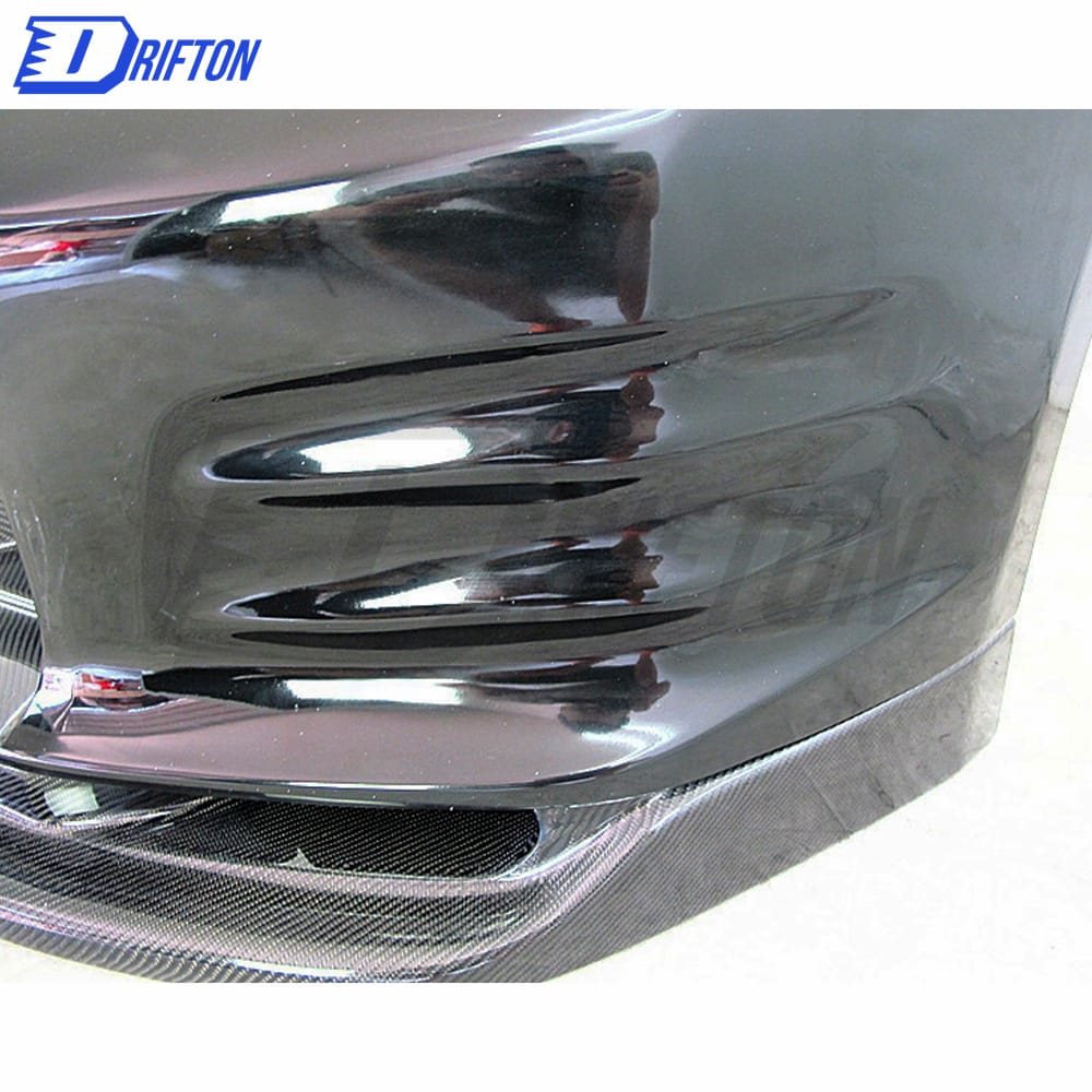 Topsecret Style Half Carbon Fiber Front Bumper For Nissan R35 GTR 2008-2011