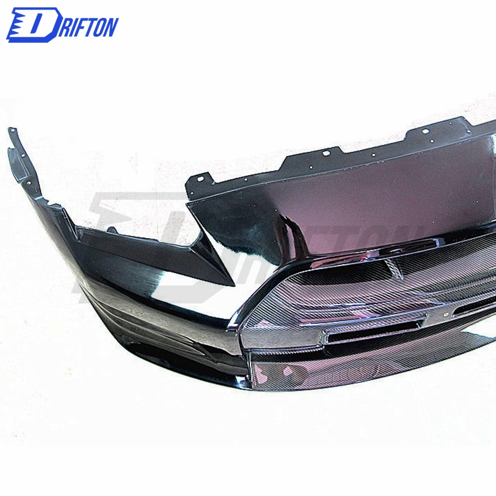 Topsecret Style Half Carbon Fiber Front Bumper For Nissan R35 GTR 2008-2011