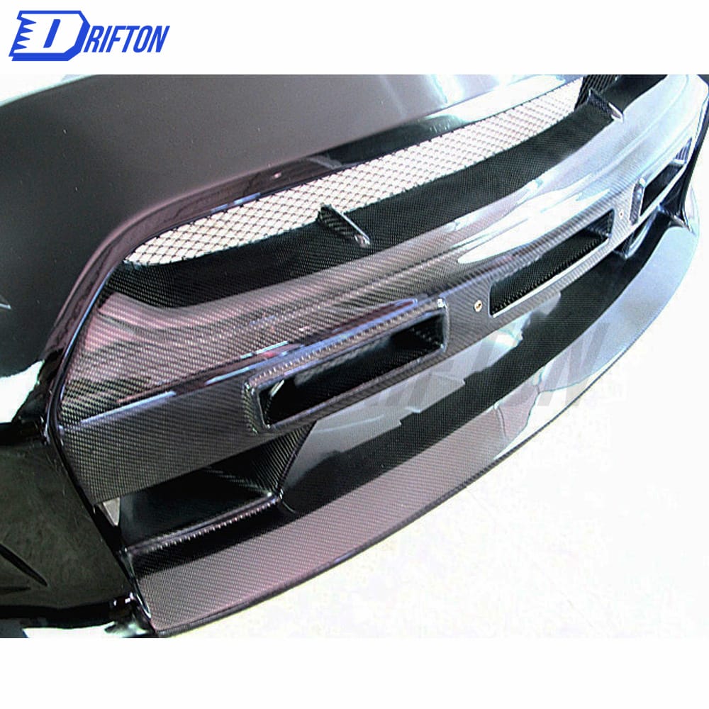 Topsecret Style Half Carbon Fiber Front Bumper For Nissan R35 GTR 2008-2011