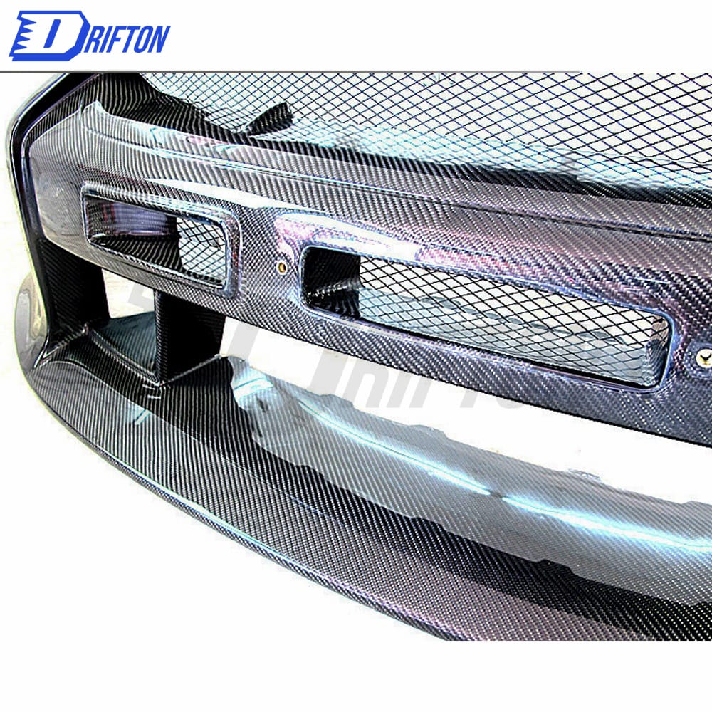 Topsecret Style Half Carbon Fiber Front Bumper For Nissan R35 GTR 2008-2011