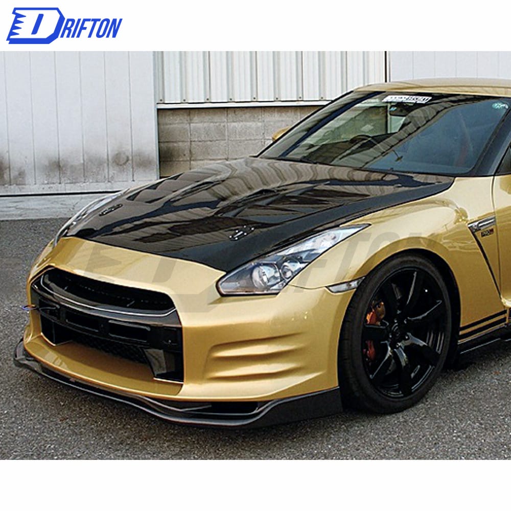 Topsecret Style Half Carbon Fiber Front Bumper For Nissan R35 GTR 2008-2011