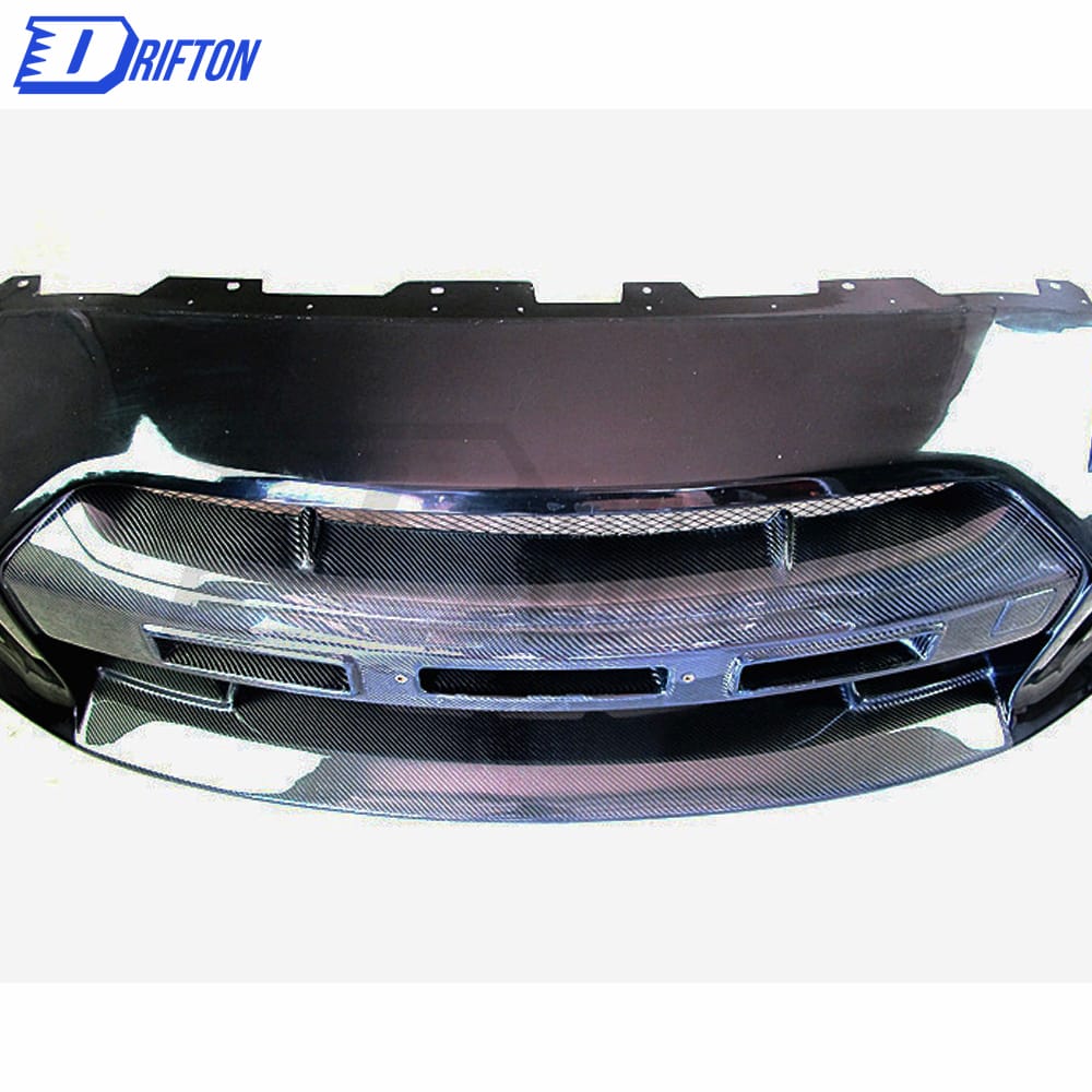 Topsecret Style Half Carbon Fiber Front Bumper For Nissan R35 GTR 2008-2011
