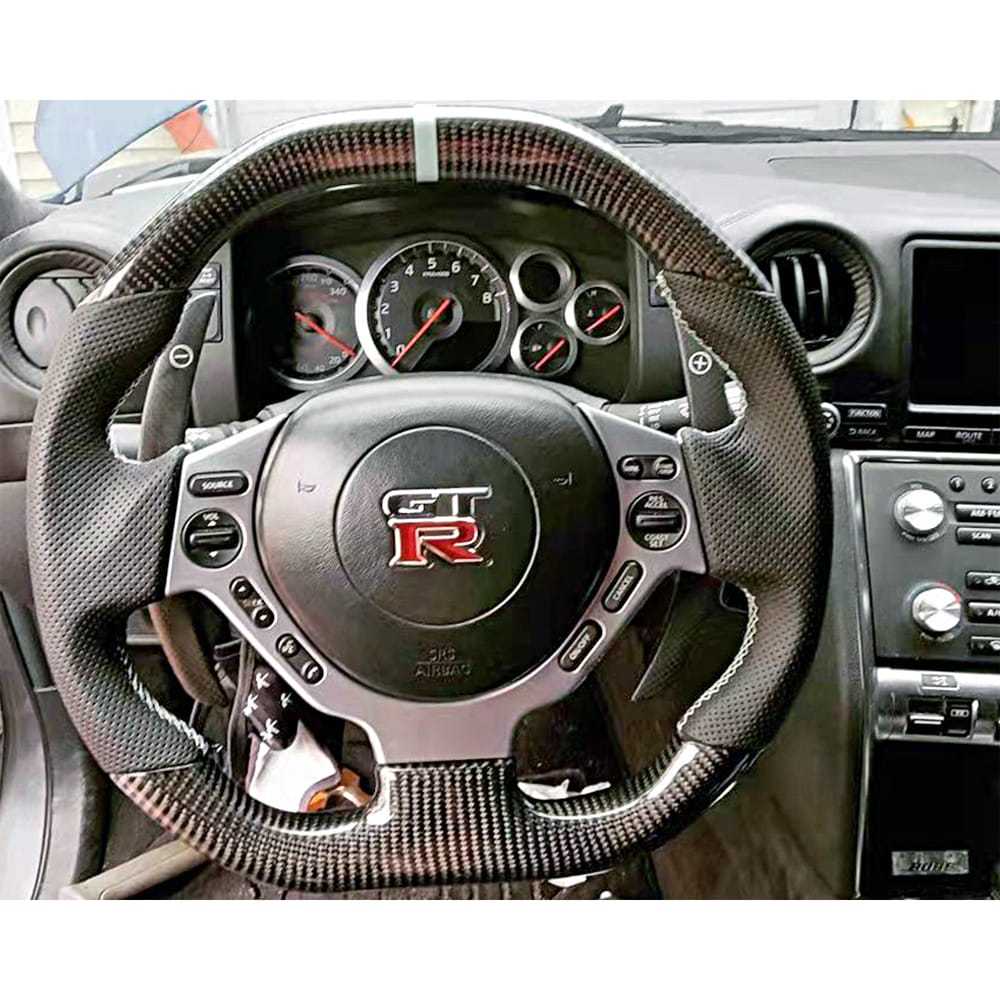 Customzie Carbon Fiber Steering Wheel For Nissan R35 GTR 2008-2016