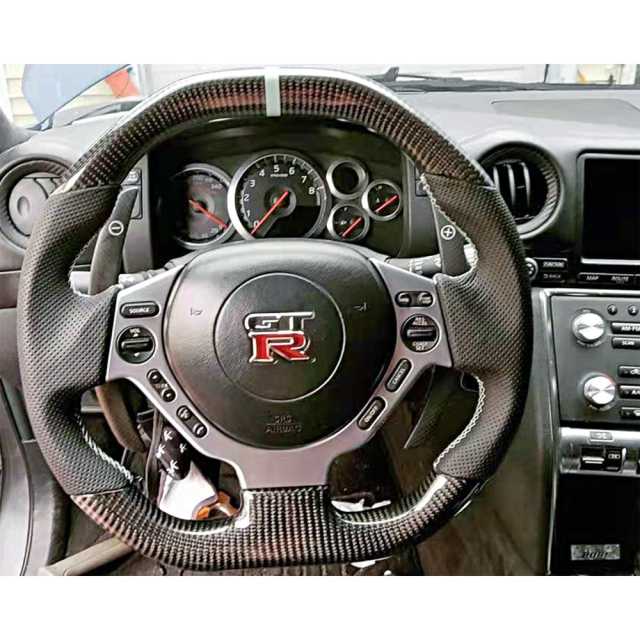 Customzie Carbon Fiber Steering Wheel For Nissan R35 GTR 2008-2016
